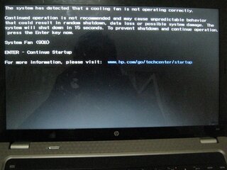 hp system has detected that a cooling fan is not operating correctly.JPG